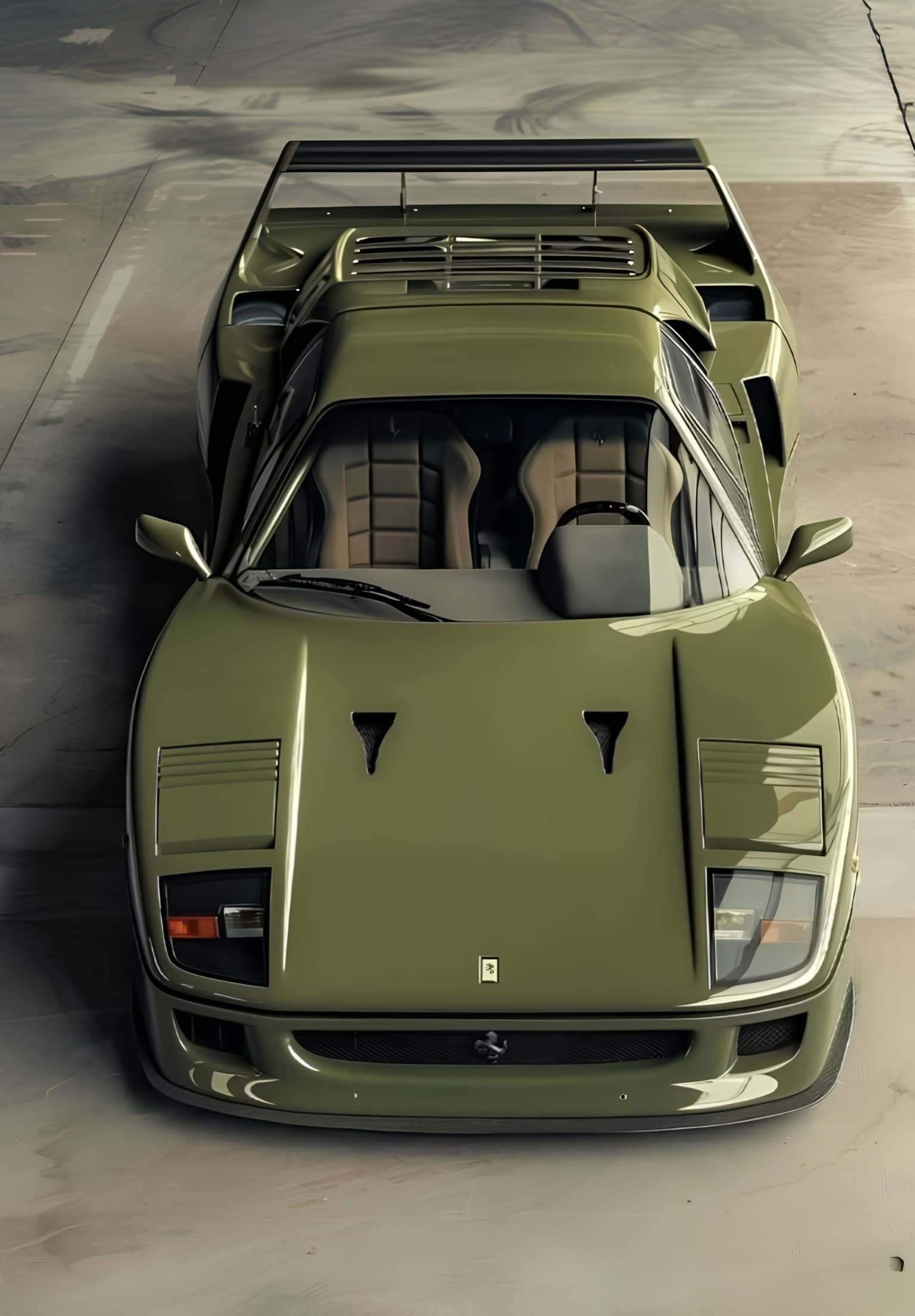 Ferrari F40 Olive Edition
