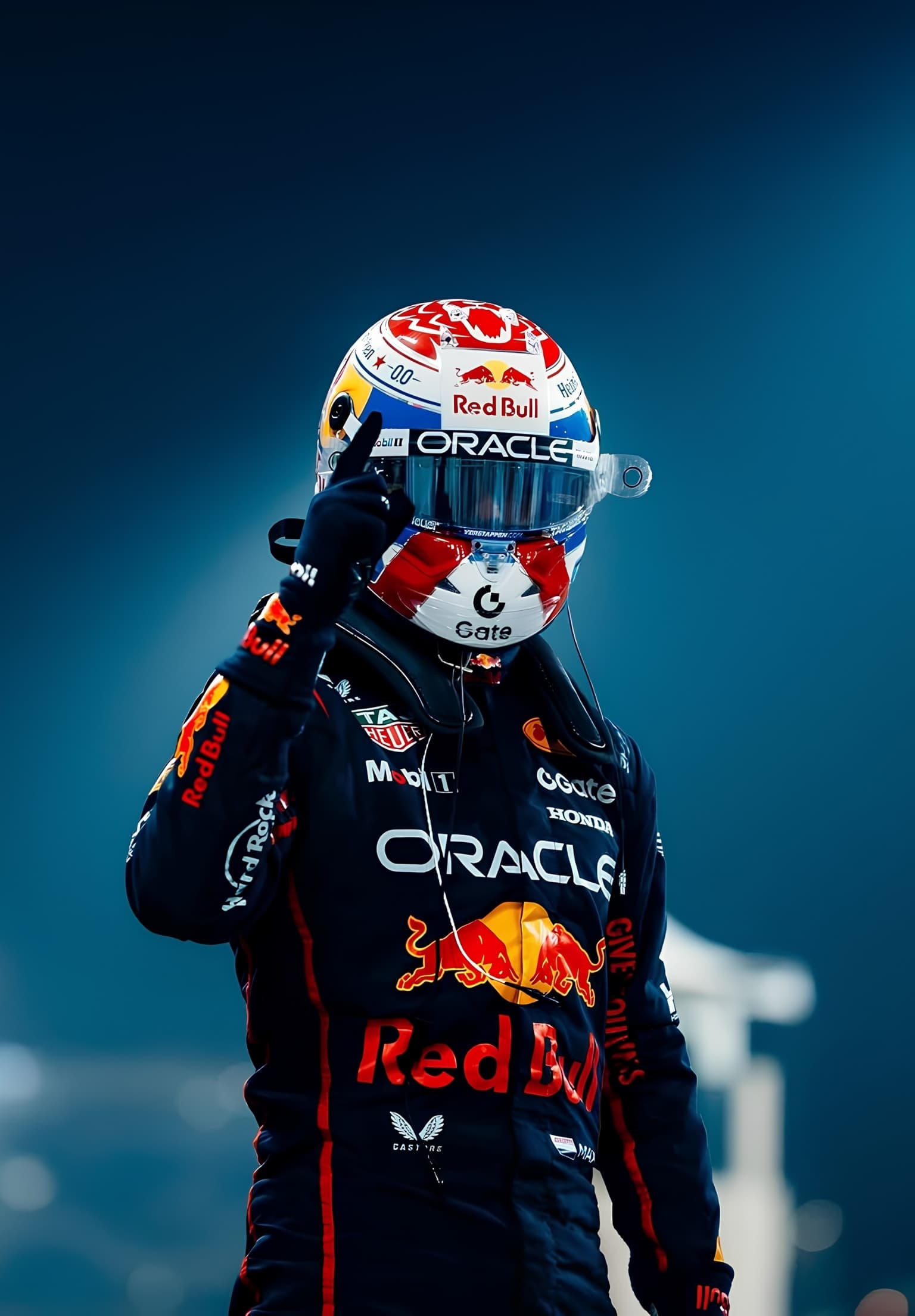 Max Verstappen Red Bull Portrait