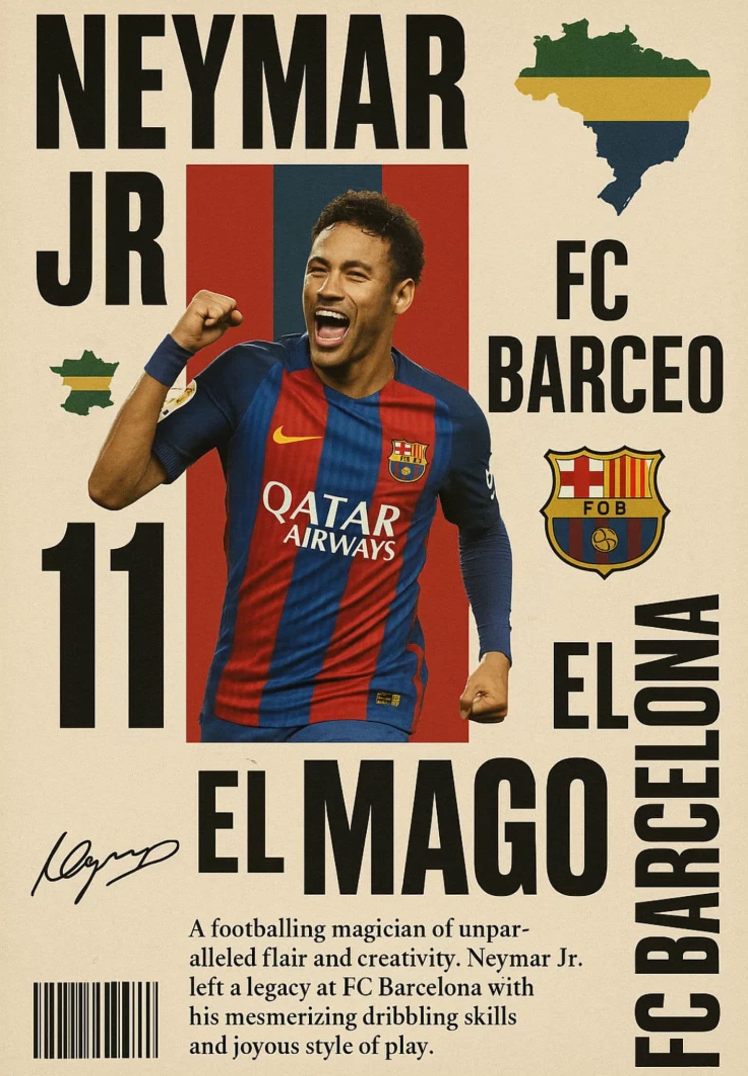 Neymar JR EL MAGO