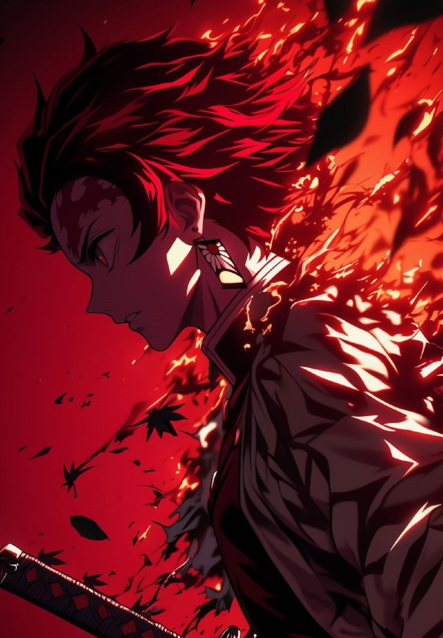 Flame Hashiras Resolve Demon slayer